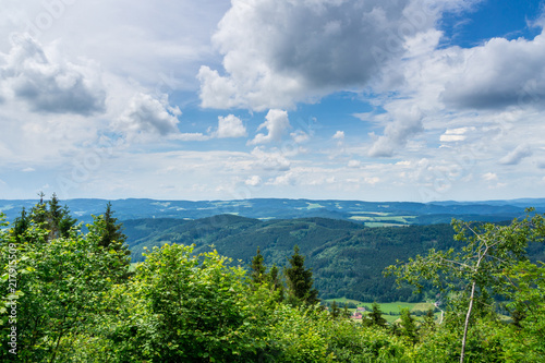 Germany  Black forest mountain top view from Kapf