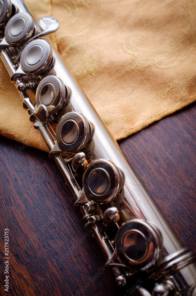 Obraz premium Detail Close up Flute