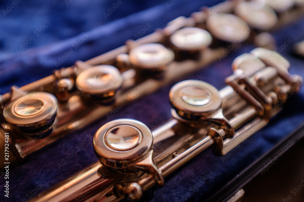 Obraz premium Detail Close up Flute