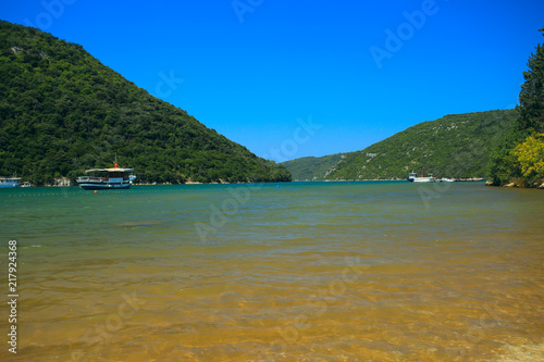 lim fjord or channel in istria, croatia © ottoflick