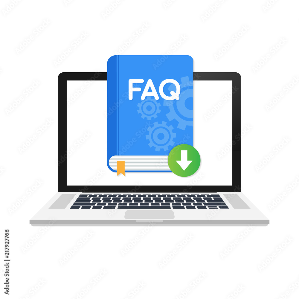 Download FAQ Book icon with question mark. Book icon and help, how to, info, query concept. Download FAQ Book icon with question mark. Book icon and help, how to, info, query concept.