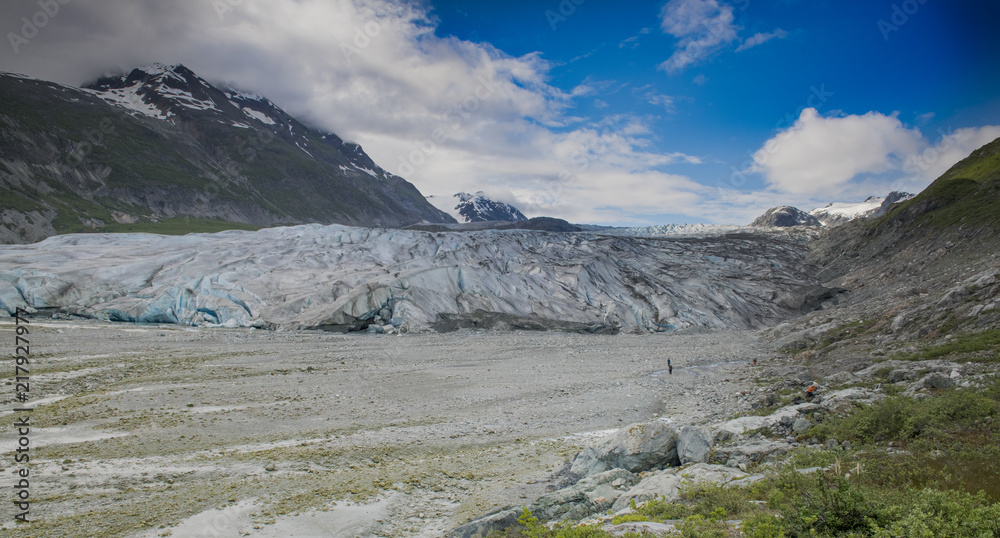 Reid Glacier, Glacier Bay, Alaska