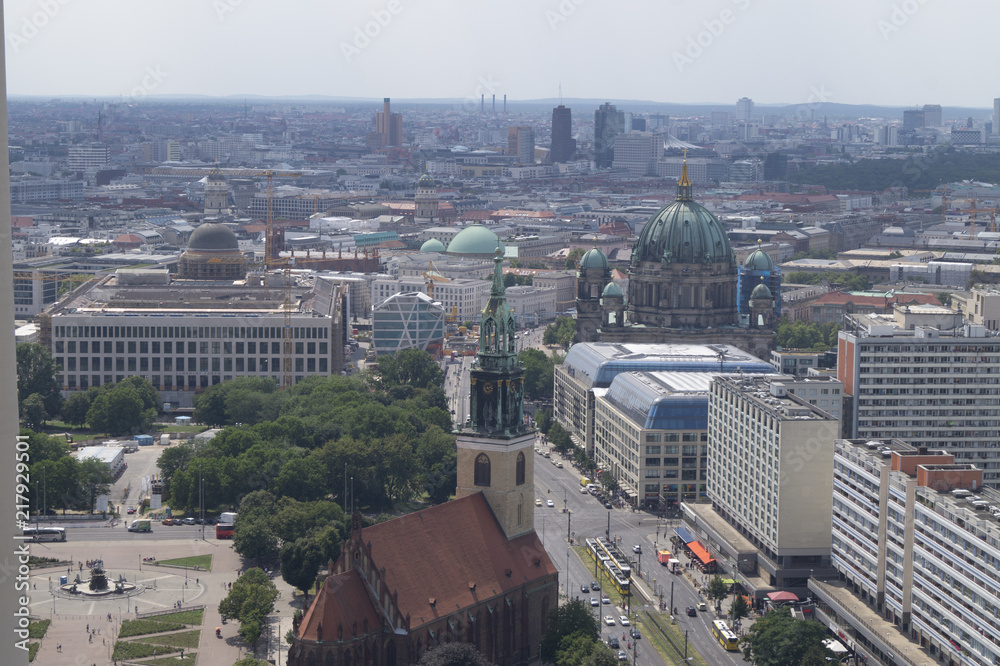Obraz premium Berlin von oben