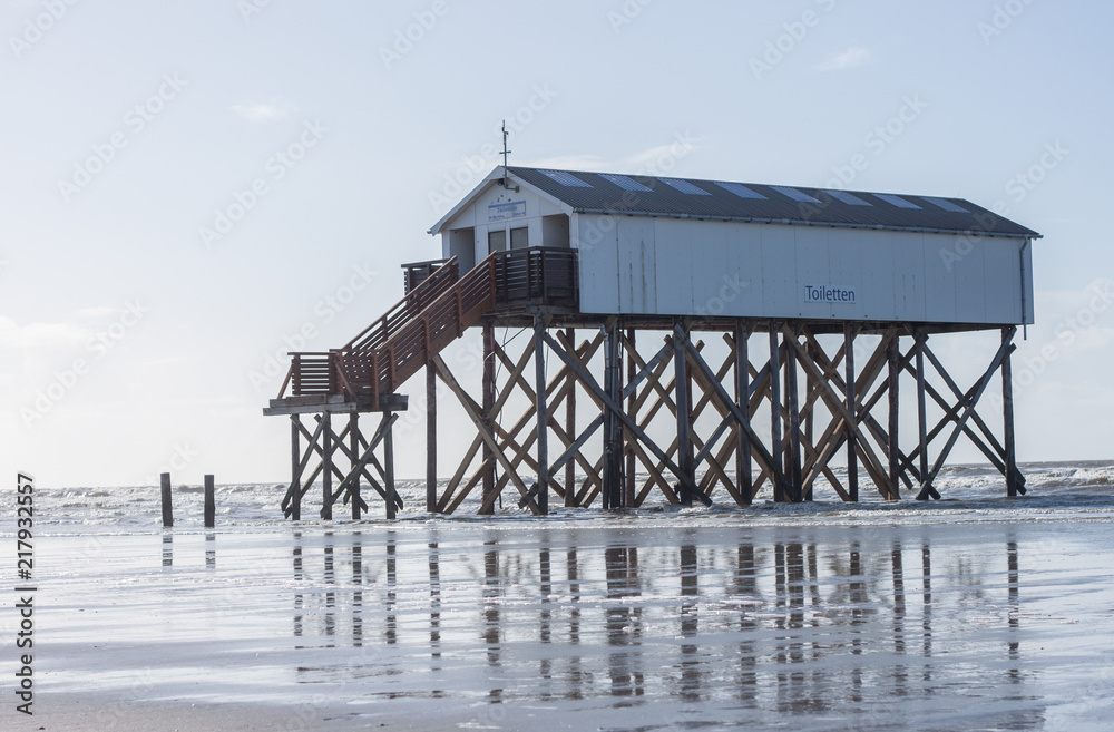 Am Strand von Sankt Peter Ording