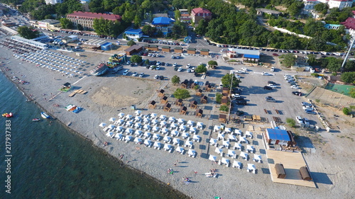 Novorossiysk quay  Cemes Bay, Black Sea, Krasnodar region, Russia 2018-08-08