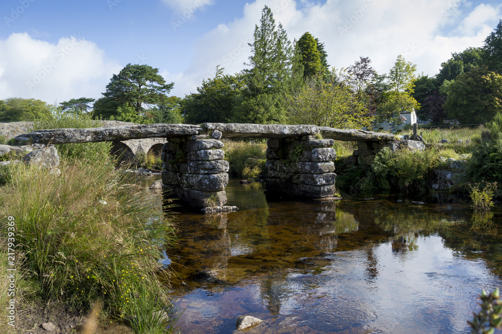 Fototapeta premium Brücke im Darthmoor