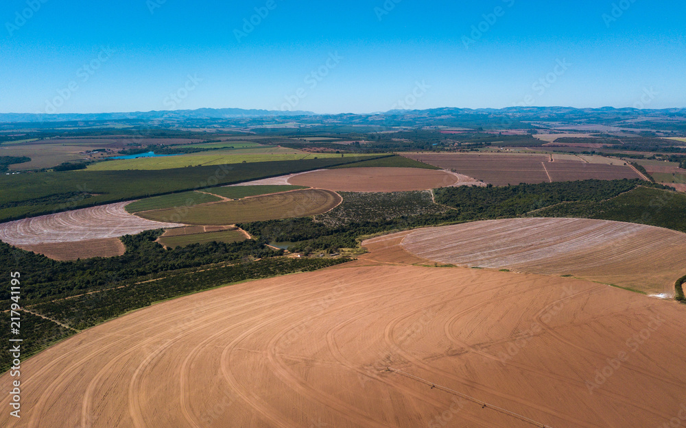 Obraz premium agronegócios aéreas