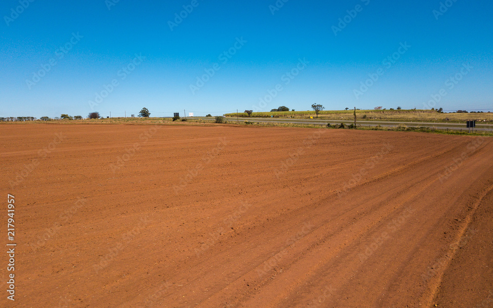 Agronegócio terra arada