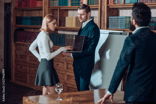Tableau sur toile Collaboration concept