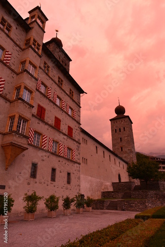 Stockalperschloss  in Brig Kanton Wallis  photo