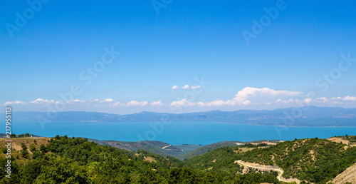 Iznik and Iznik Lake Panoramic view. Iznik, Bursa, Turkey