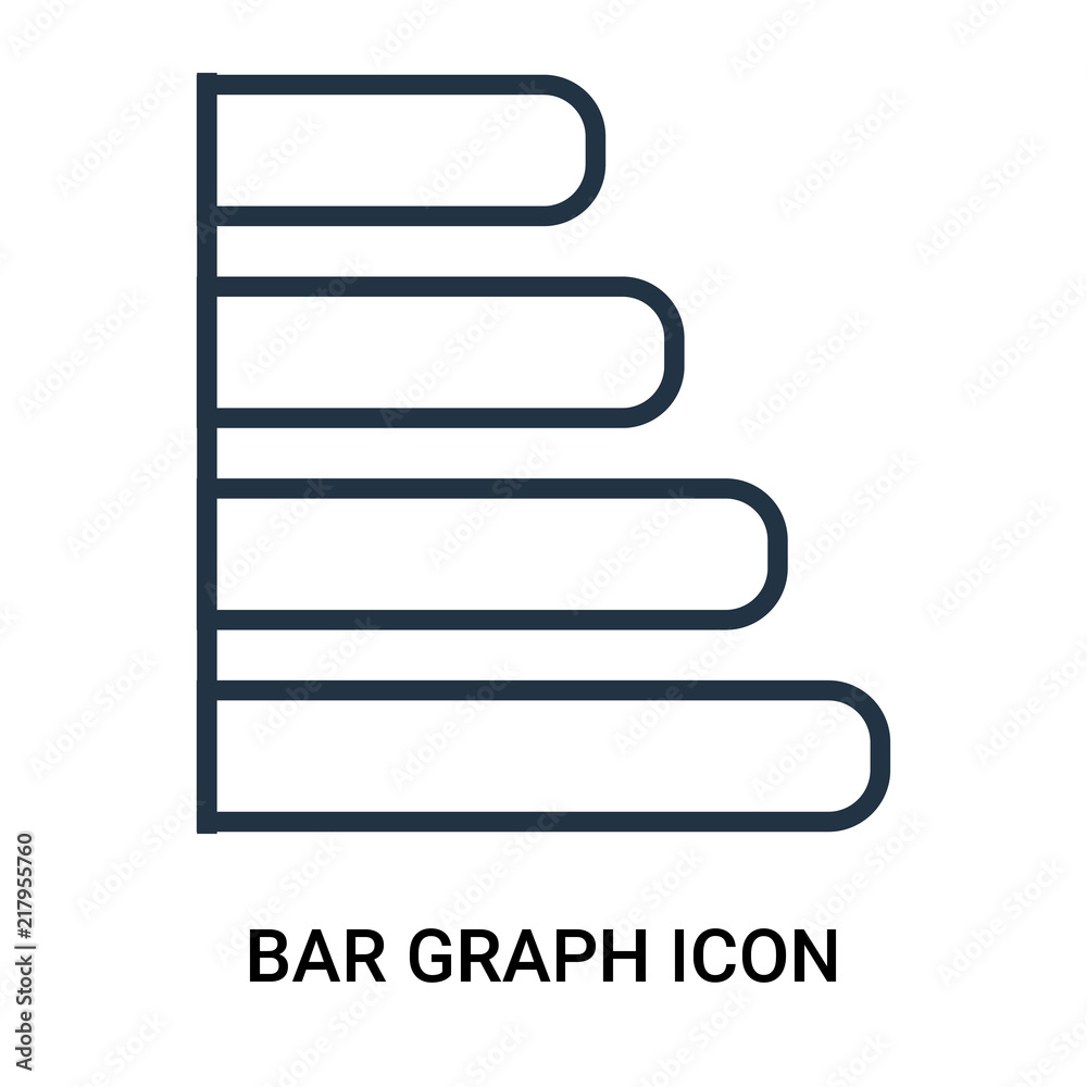 bar graph icon on white background. Modern icons vector illustration. Trendy bar graph icons bar graph icon on white background. Modern icons vector illustration. Trendy bar graph icons