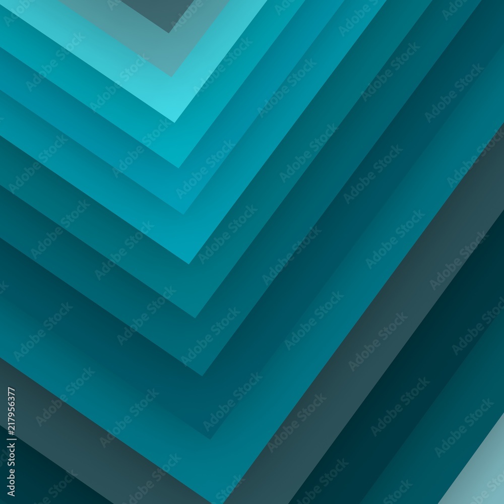 Obraz premium Geometric background. 3d illustration.