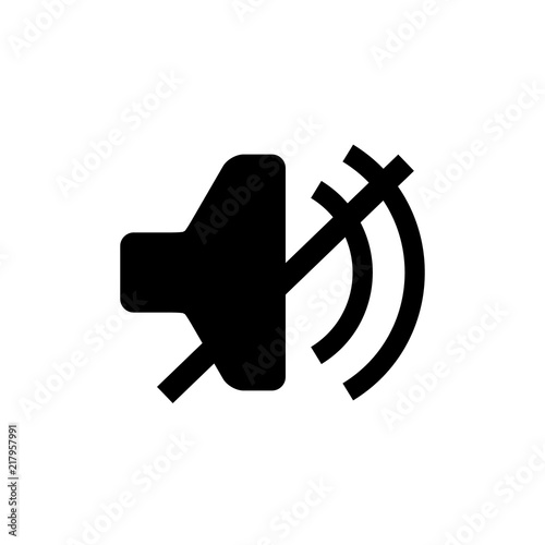 Volume icon Off Web design new modern one from set