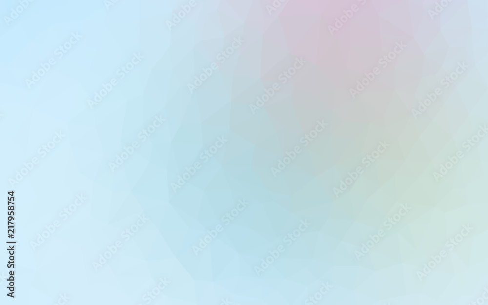 Light BLUE vector polygon abstract backdrop. Light BLUE vector polygon abstract backdrop.