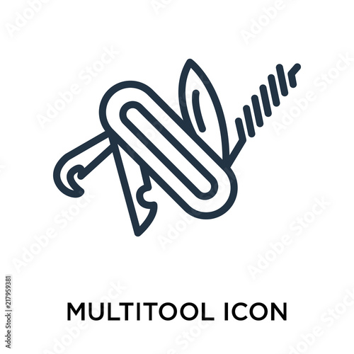 multitool icons isolated on white background. Modern and editable multitool icon. Simple icon vector illustration.