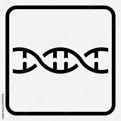 Outline biotechnology pixel perfect vector icon