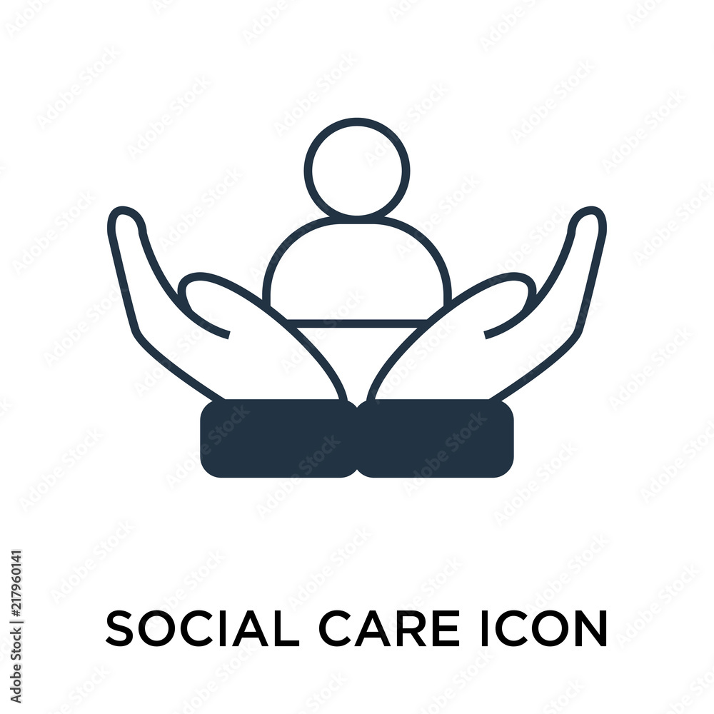 social care icons isolated on white background. Modern and editable social care icon. Simple icon vector illustration. social care icons isolated on white background. Modern and editable social care icon. Simple icon vector illustration.