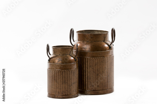 antique milk pail