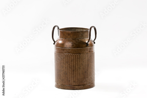 antique milk pail