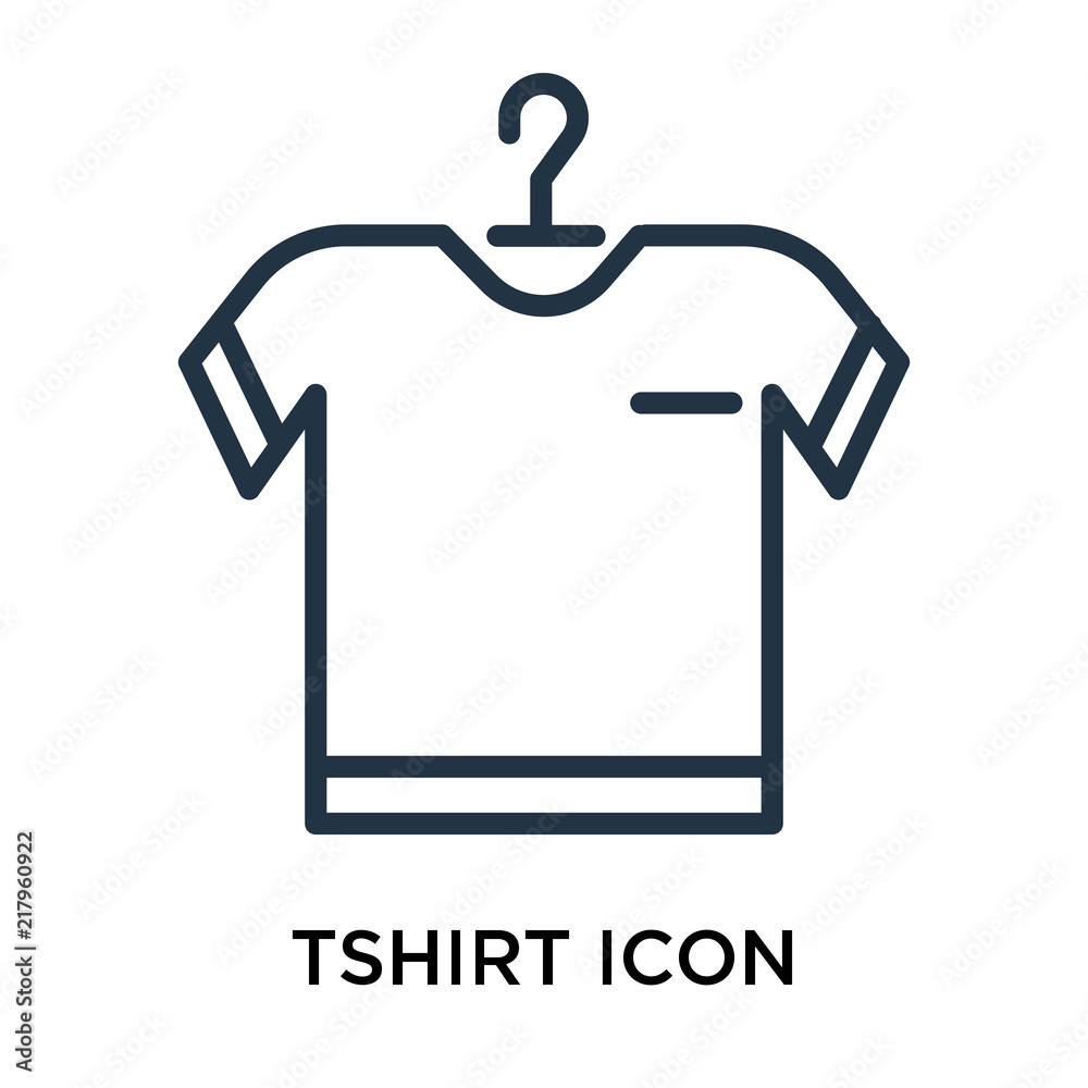 tshirt icon isolated on white background. Simple and editable tshirt icons. Modern icon vector illustration. tshirt icon isolated on white background. Simple and editable tshirt icons. Modern icon vector illustration.