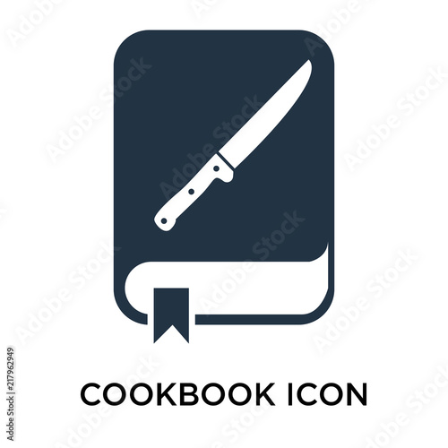 cookbook icons isolated on white background. Modern and editable cookbook icon. Simple icon vector illustration.
