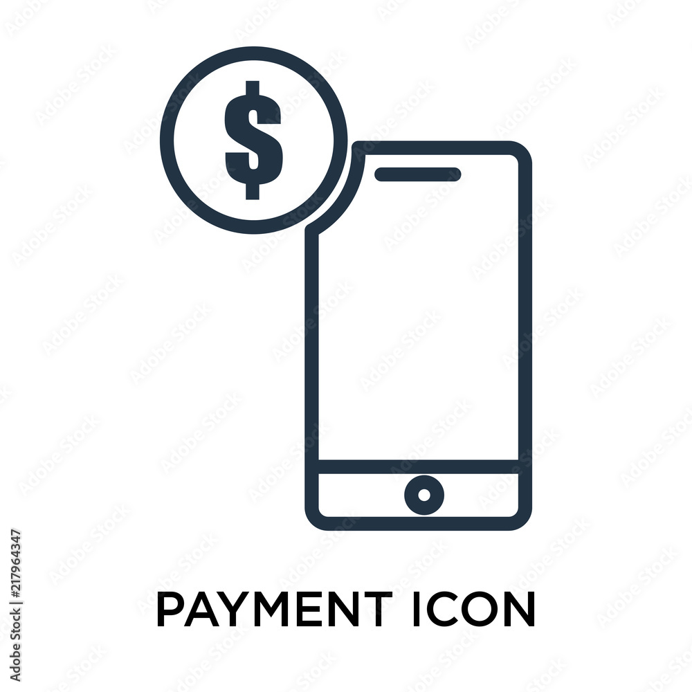 payment icon isolated on white background. Simple and editable payment icons. Modern icon vector illustration. payment icon isolated on white background. Simple and editable payment icons. Modern icon vector illustration.