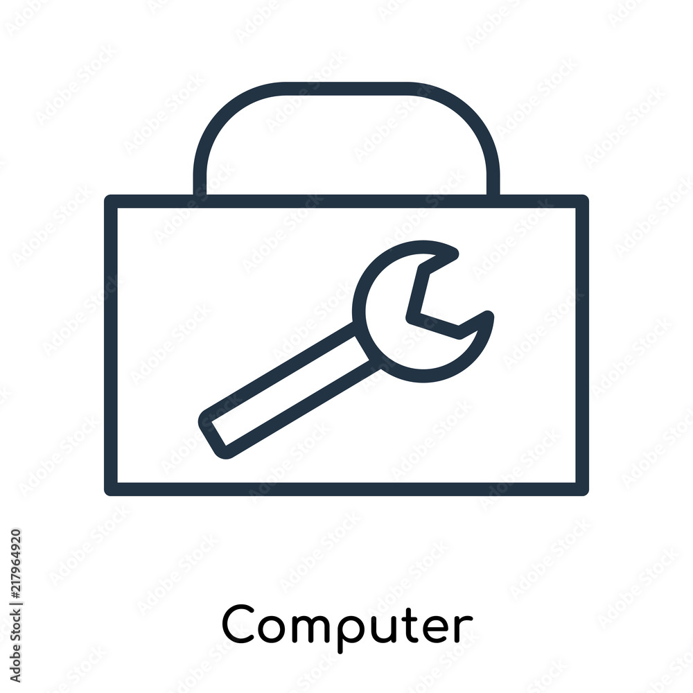 computer icons isolated on white background. Modern and editable computer icon. Simple icon vector illustration. computer icons isolated on white background. Modern and editable computer icon. Simple icon vector illustration.