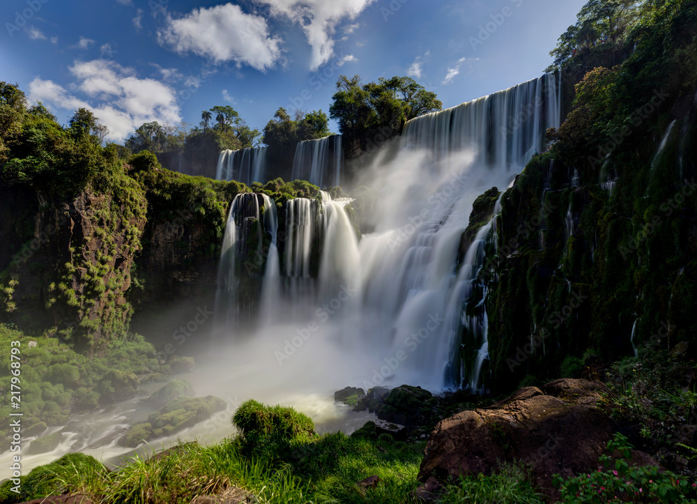 Iguazu Waterfalls Jungle Argentina Brazil