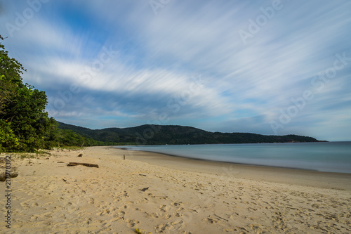 Long Exposure Lopes Mendes Beach in Ilha Grande south of Rio de 