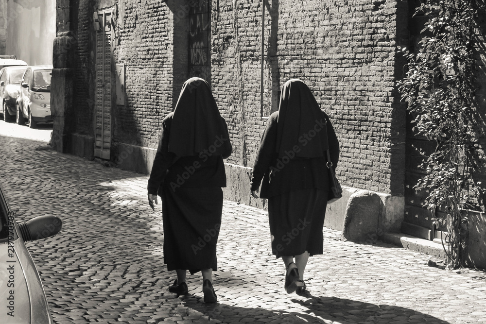 Nuns In Rome