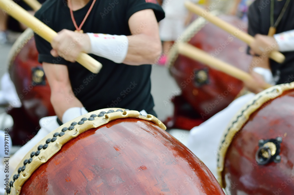 Fototapeta premium Kultura japońska Wadaiko