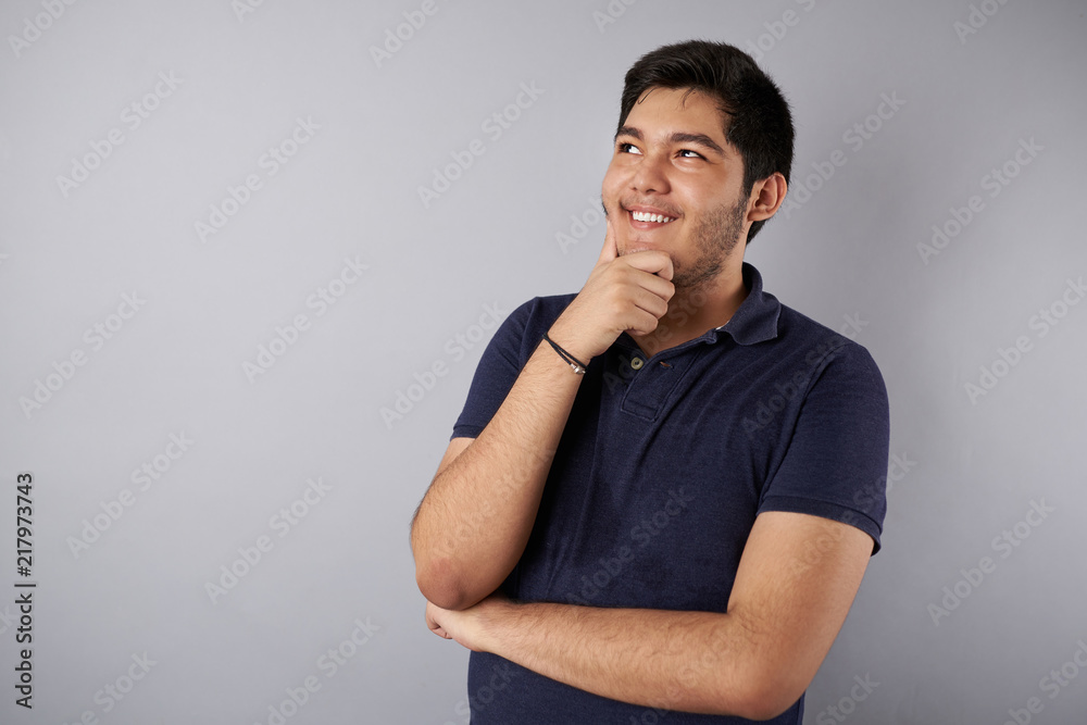 Happy smiling young man Happy smiling young man
