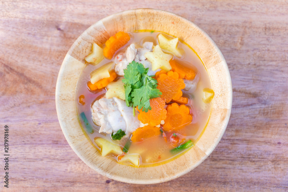 chicken soup with potato and carrot chicken soup with potato and carrot
