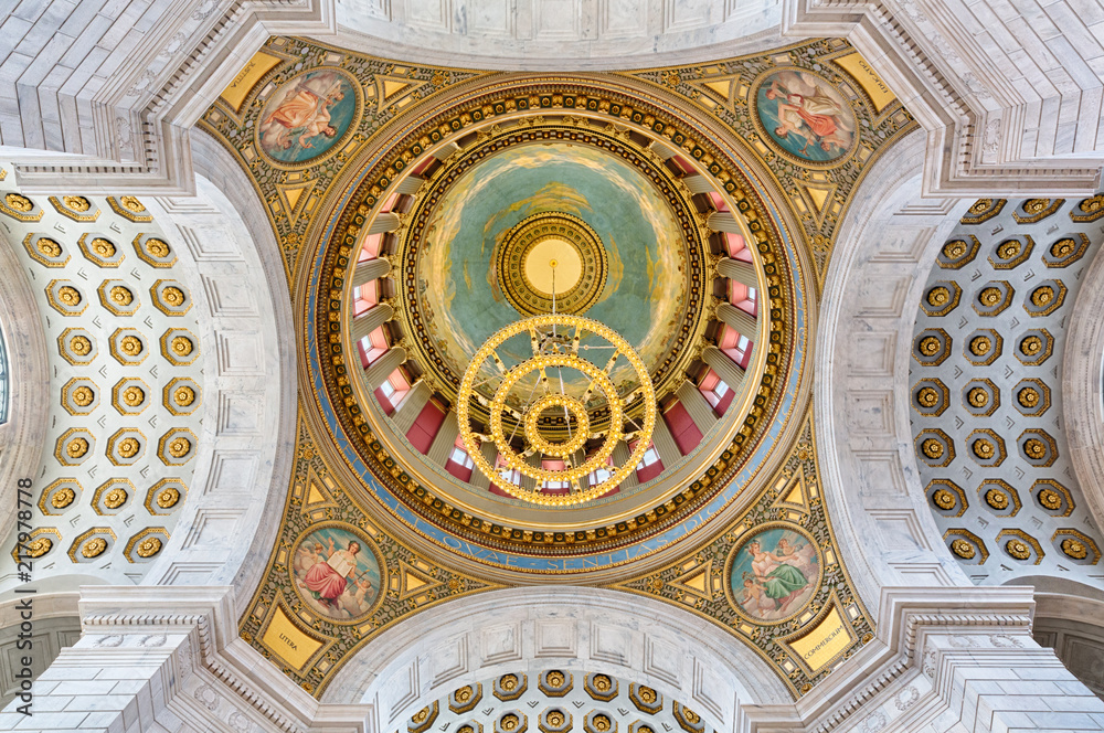 Fototapeta premium Rhode Island State House Rotunda #3