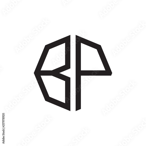 two letter BP octagon logo