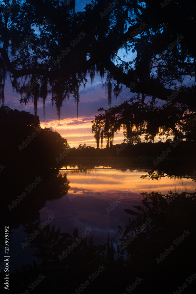 Sunset on the Creek Sunset on the Creek