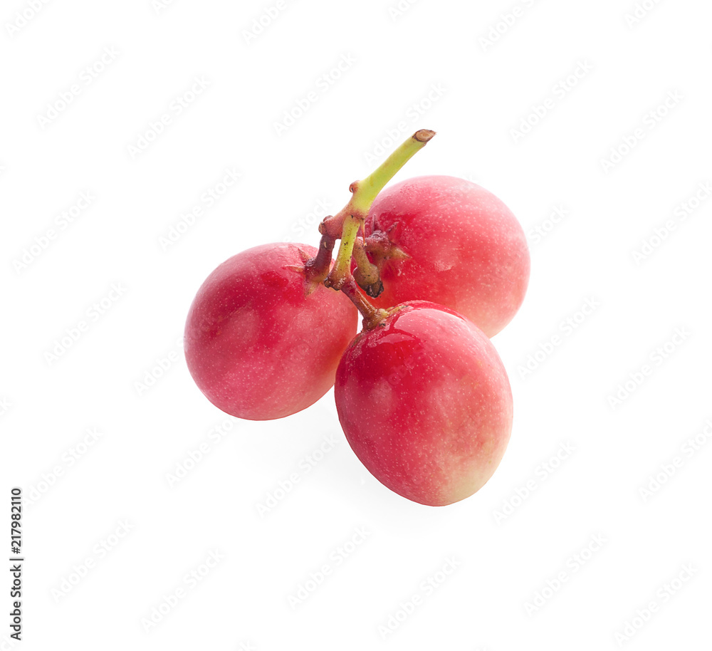 Obraz premium Carissa carandas Linn,Karanda, Carunda isolated on white background