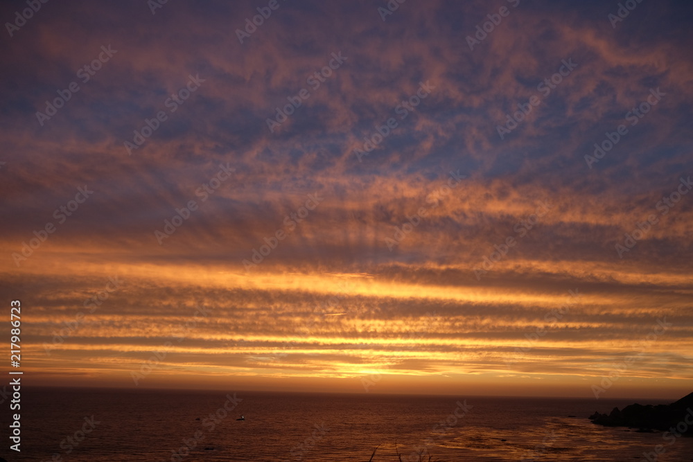 Sunset Big Sur