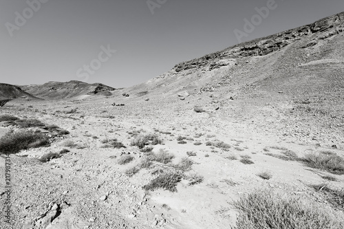 Depression and emptiness in black and white