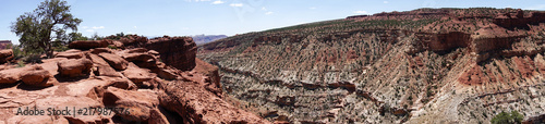 Panorama of canyon