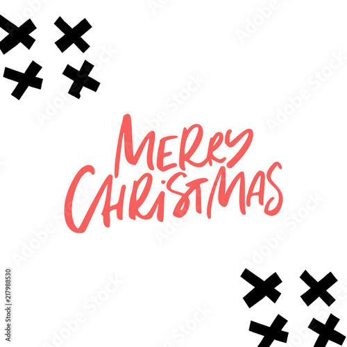 Merry Christmas Greeting Card
