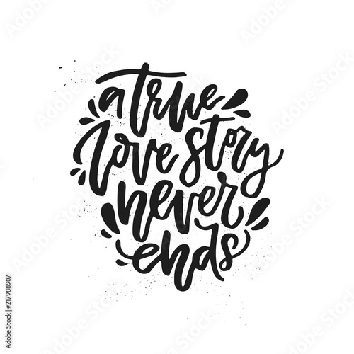 Romantic Handdrawn Letteirng