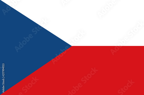 National Flag Czech Republic, photo