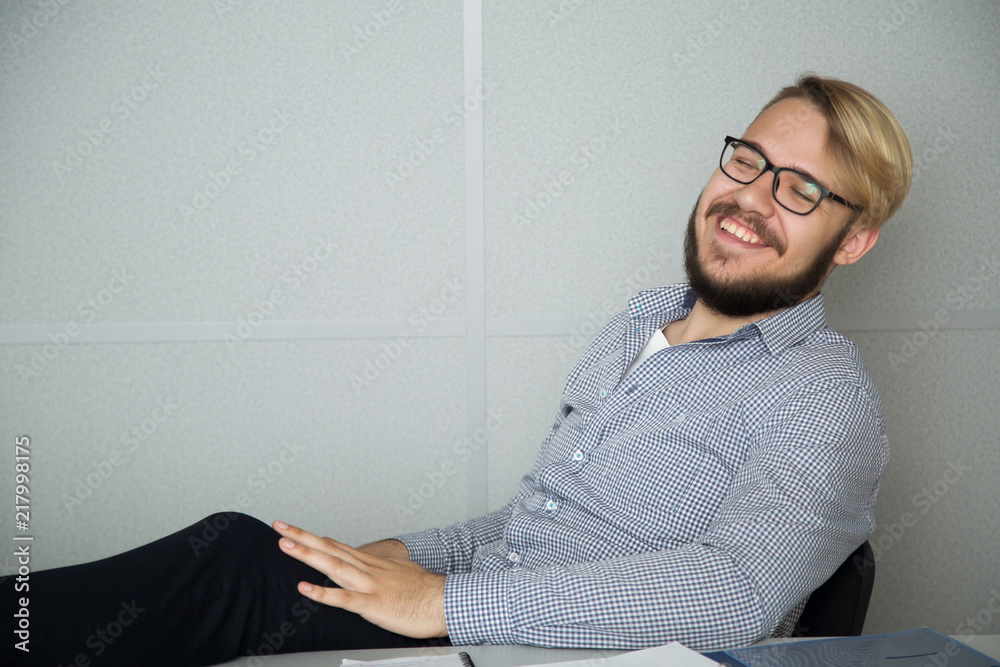 Fototapeta premium people work in the office