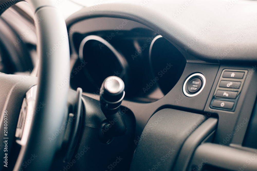 Car steering wheel details