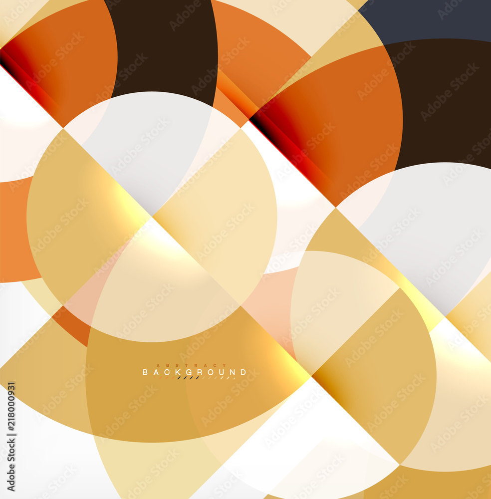 Modern circle abstract background Modern circle abstract background