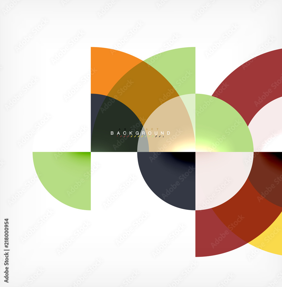 Modern circle abstract background Modern circle abstract background
