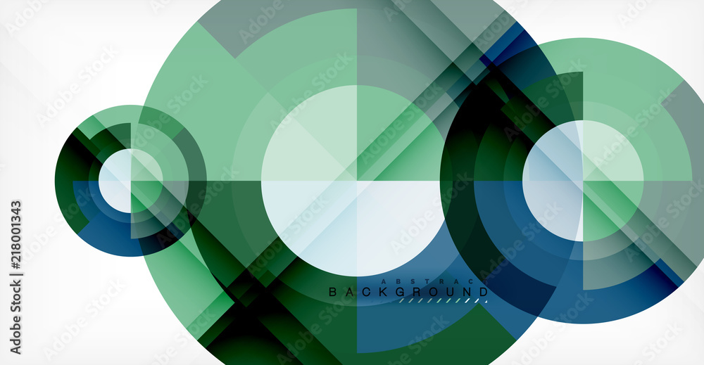 Vector circle abstract background Vector circle abstract background