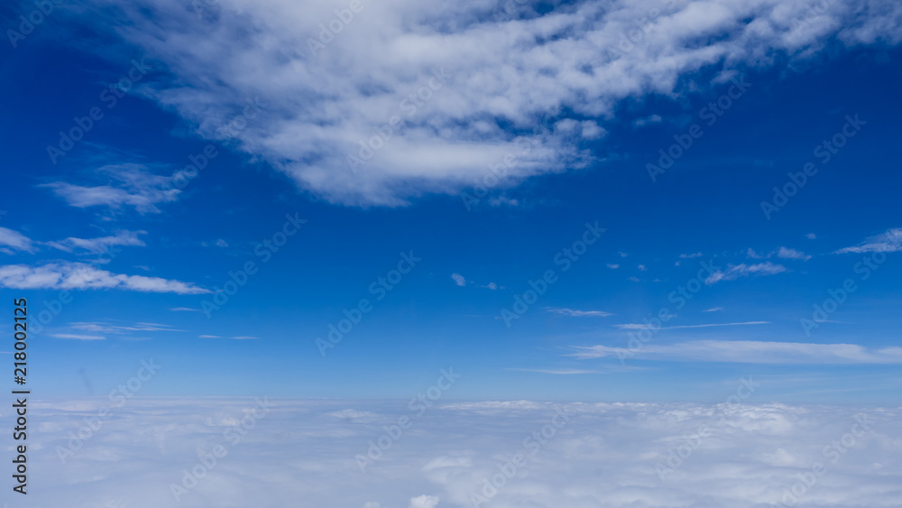 Beauty sky and clouds in nature